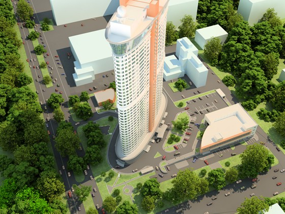 Экстерьеры / Exteriors: Здание 4